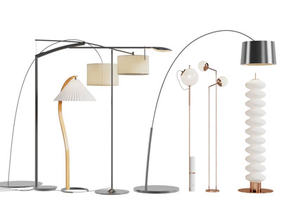 现代落地灯