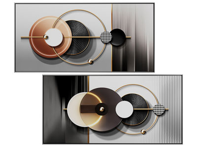 现代轻奢墙饰挂件、壁灯