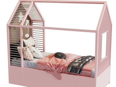 现代儿童单人床