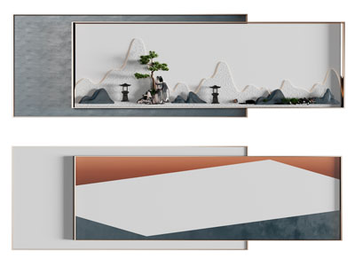 新中式墙饰挂件