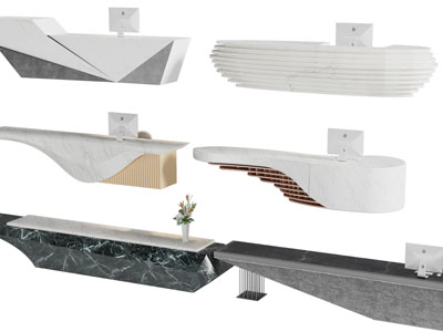 现代前台接待台