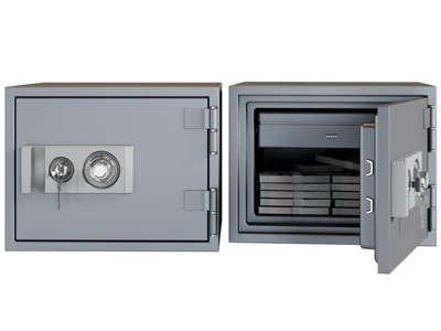 现代金属保险箱3d模型 现代金属保险箱