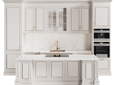 简欧整体橱柜、厨房中岛