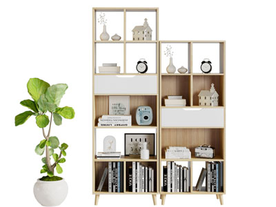 北欧实木装饰柜