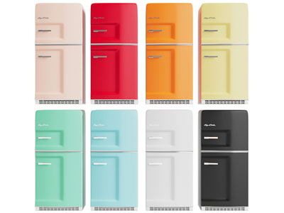 现代上门电冰箱