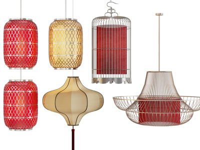 新中式灯笼吊灯