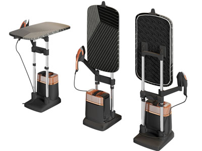 现代多功能挂式熨烫机