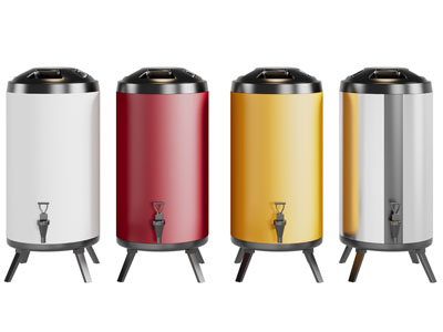 现代奶茶保温桶、茶桶