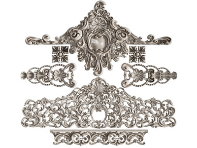 欧式雕花装饰构件