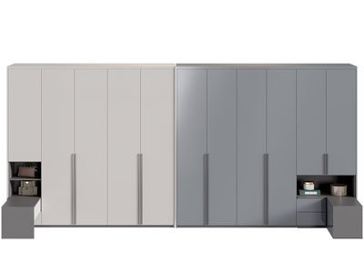 现代衣柜、组合柜3d模型 现代衣柜、组合柜