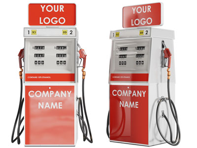 现代加油机3d模型 现代加油机