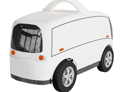 现代智能无人驾驶平台汽车3d模型 现代智能无人驾驶平台汽车