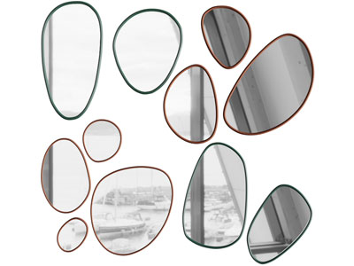 现代装饰镜子、墙饰挂件