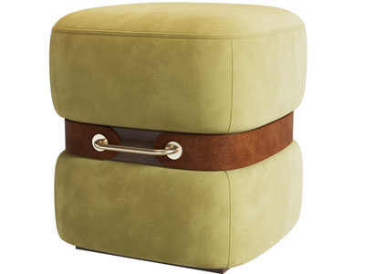 现代方形沙发凳