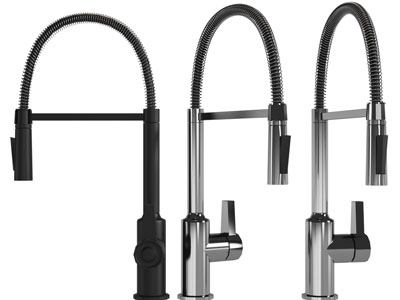 现代可以弯曲拉伸的水龙头3d模型 现代可以弯曲拉伸的水龙头