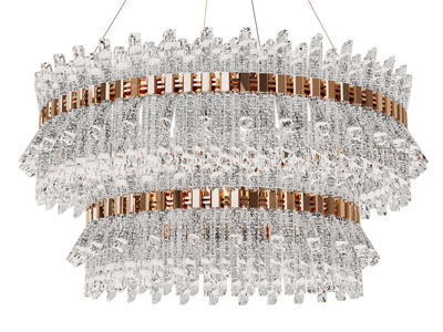 现代圆形水晶吊灯