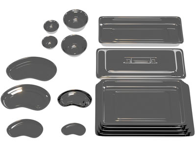 现代不锈钢餐具组合3d模型 现代不锈钢餐具组合