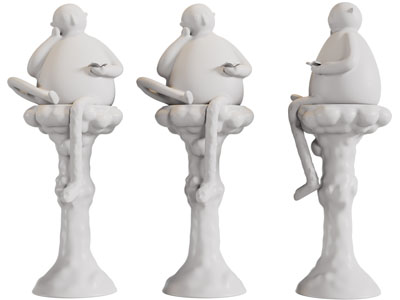 现代抽象小人雕塑雕刻