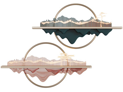 新中式墙饰挂件