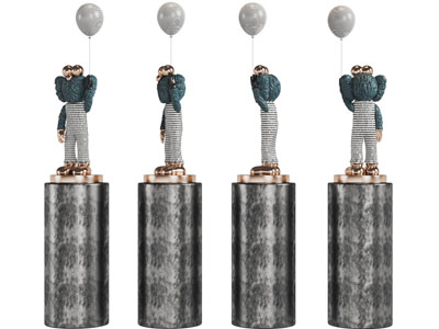 现代kwas公仔雕塑摆件