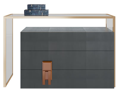 现代轻奢玄关柜、边柜