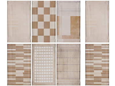 现代长方形地毯