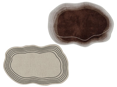 现代不规则地毯