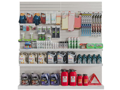 现代墙面工具收纳架