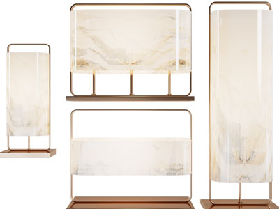 新中式台灯、落地灯