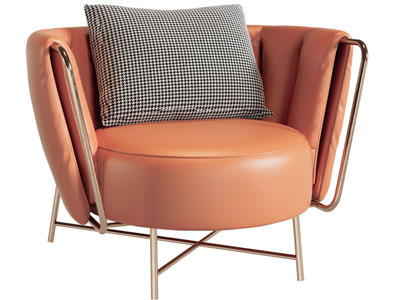 现代轻奢休闲椅子