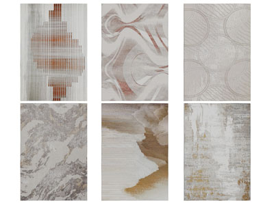 现代长方形地毯