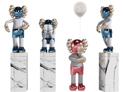 现代kwas公仔摆件