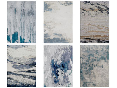 新中式长方形地毯