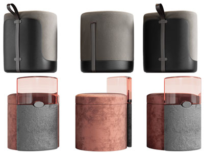 现代圆形坐墩、换鞋凳子