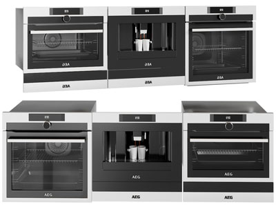 现代烤箱、咖啡机