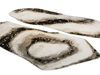 现代不规则地毯