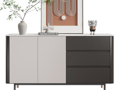 现代玄关柜、边柜