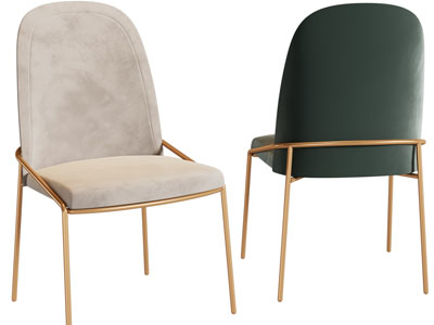 现代轻奢休闲椅子、餐椅