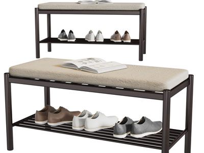 现代换鞋凳子