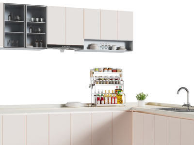 现代整体橱柜、吊柜