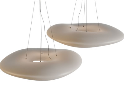 现代不规则圆形吊灯