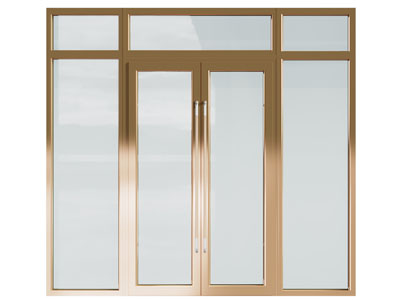 现代轻奢双扇大门