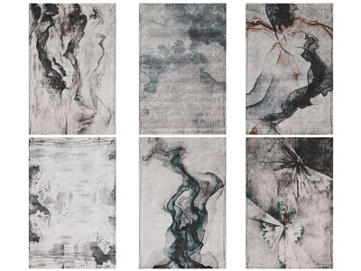 新中式长方形地毯