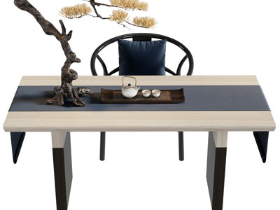 新中式茶桌椅组合