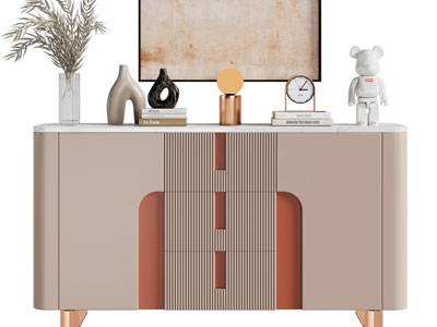 现代玄关柜、边柜