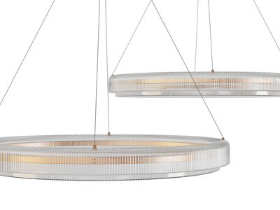 现代水晶玻璃圆形吊灯