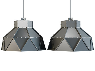 工业风loft单头垂线吊灯