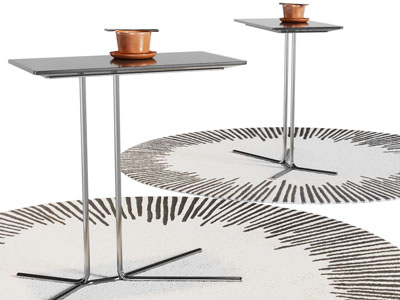 现代长方形边几角几