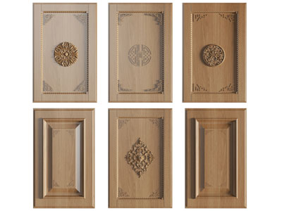 新中式实木柜门