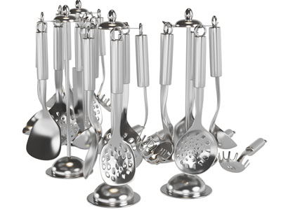 现代不锈钢厨具